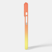 Golden Sunrise Ombre - iPhone 16 Coque (Verso / Gauche)