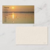 Golden Sunrise Visitekaartje (Voorkant / Achterkant)