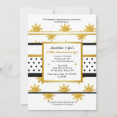 Golden Suns Invitation Kaart (Voorkant)