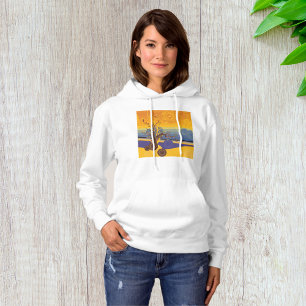 Golden Sunset Art Hoodie