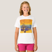 Golden Sunset Art T-shirt (Voorkant volledig)