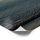 Golden Sunset Beach Paradise Perfect Poster (Hoek)