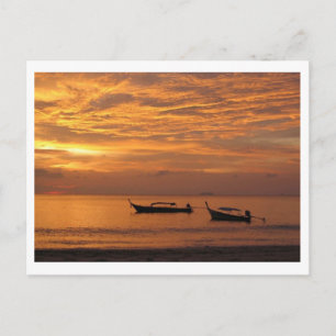 Golden Sunset Briefkaart