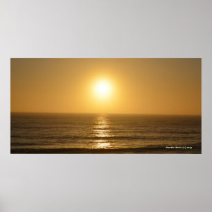 Golden Sunset I - Affiche