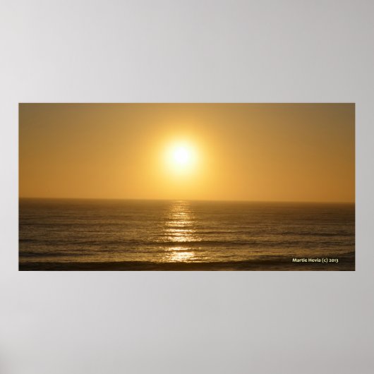 Golden Sunset I - Affiche (Devant)