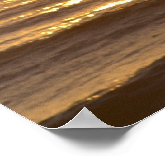 Golden Sunset VI - Poster (Coin)