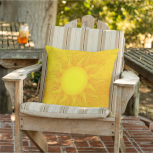 Golden Sunshine Outdoor Pillow Buitenkussen