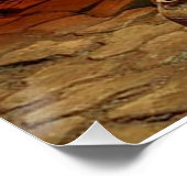 Golden sur la Savannah Glossy Poster (Coin)