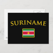 Golden Suriname Briefkaart (Voorkant / Achterkant)