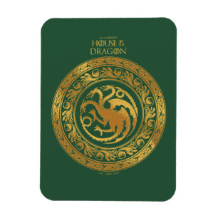 Golden Targaryen Crest Magneet