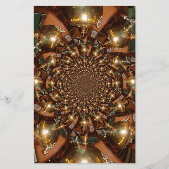  Golden Tea Pot Wall Art & Print (Voorkant)