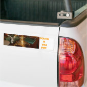  Golden Tea Pot Wall Art & Print Bumpersticker (Op Truck)