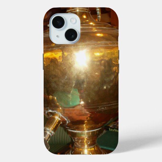 Golden Tea Pot Wall Art & Print Case-Mate iPhone Case (Achterkant)