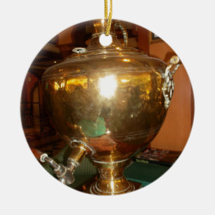 Golden Tea Pot Wall Art & Print Keramisch Ornament