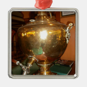  Golden Tea Pot Wall Art & Print Metalen Ornament