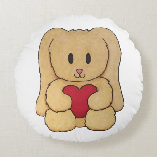Golden Teddy Bunny coussin (Devant)
