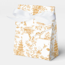 Golden Tempels Chinoiserie Favor Box