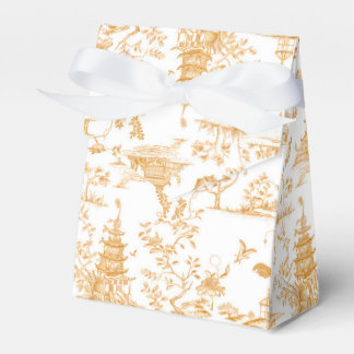Golden Tempels Chinoiserie Favor Box Bedankdoosjes