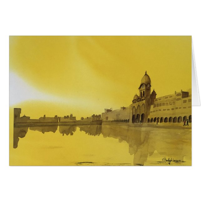 GOLDEN TEMPLE CARD (Voorkant Horizontaal)