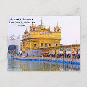 Golden Temple India  Toerisme Reizen Toevoegen aan Briefkaart