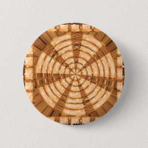 Golden templetten Voeg TEKST FOTO Slogan Quote JPG Ronde Button 5,7 Cm