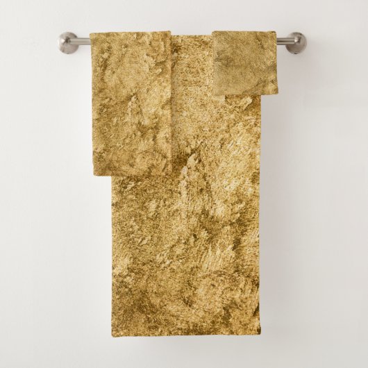 Golden textuur, goud, antiek, kunst, achterzijde bad handdoek (Insitu)