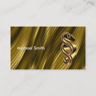 Golden textuur visitekaartje