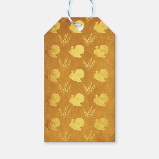 Golden Thanksgiving_ Cadeaulabel (Voorkant)