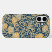 Golden Thistle Tangle - IPhone 16 Coque (Verso (horizontal))