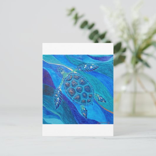 Golden Thread Briefkaart (Staand voorkant)