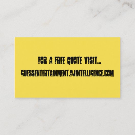 Golden Ticket (Achterkant)