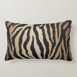 Golden Tiger Animal Print Lumbar Pillow-kussen Kussen