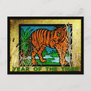Golden Tiger Briefkaart