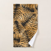 Golden Tiger Faux Cells Bad Handdoek (Handdoek)