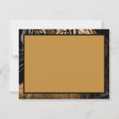Golden Tiger Flat Merci Carte Note (Dos)
