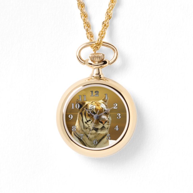 Golden Tiger Horloge (Voorkant)
