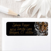 Golden Tiger Return Address Labels (Insitu)
