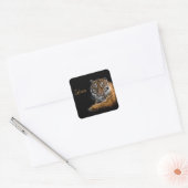 Golden Tiger Sticker (Envelop)