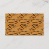 Golden Tiger Visitekaartje (Achterkant)