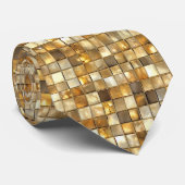 Golden Tile Disco Cravate (Roulé)