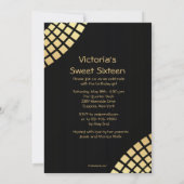 Golden Tiles Photo Invitation (Dos)
