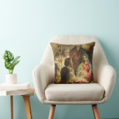 Golden Tones Natitivity Scene Kussen (Stoel)