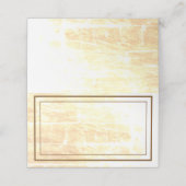 Golden Traditions Place Card (Buitenkant ongevouwen)