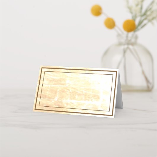 Golden Traditions Place Card (Voorkant)