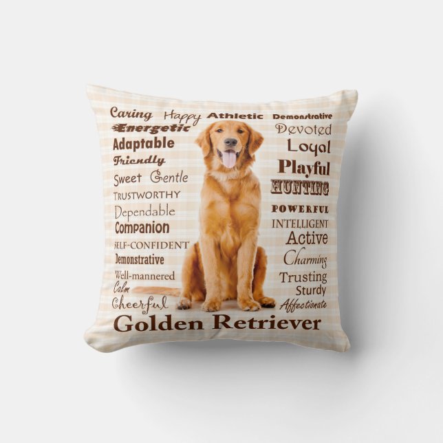 Golden Traits Pillow Kussen (Voorkant)