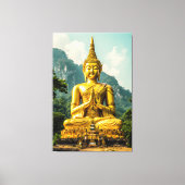 Golden Tranquility Canvas Afdruk (Voorkant)