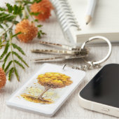 Golden Tranquility Sleutelhanger (Voorkant Rechts)