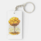 Golden Tranquility Sleutelhanger (achterkant)