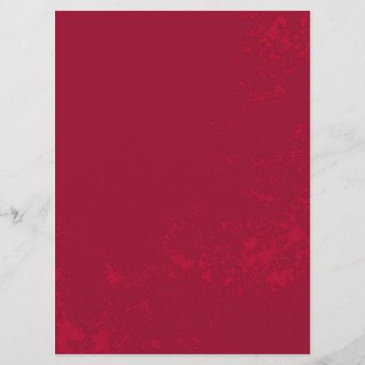 Golden Treble Clef met Rozen bloemen Menu (Achterkant)