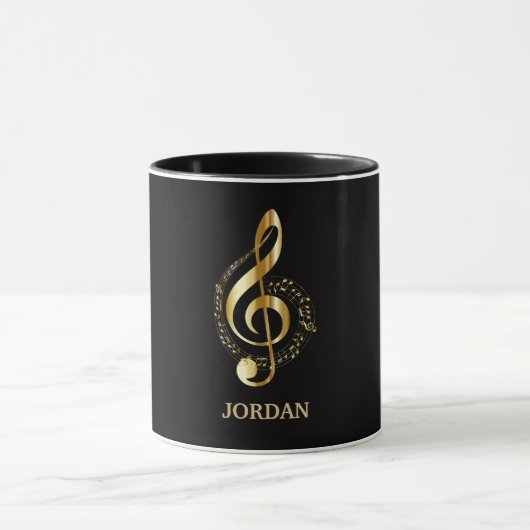 Golden Treble Clef Mok (Midden)